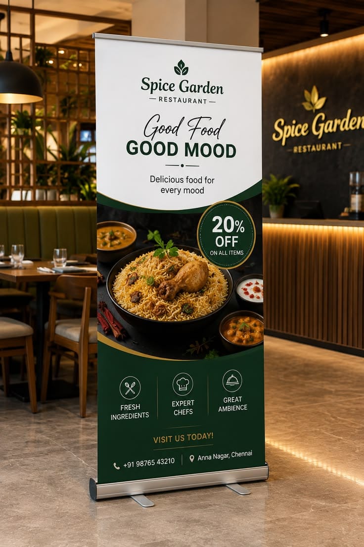 Restaurant Display Design